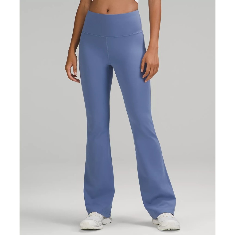 Lululemon Groove Super-High-Rise Flared Pant Nulu Blue 6
